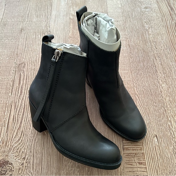 NWT Acne Studio Pistol Boot Black Women Size 37 - Picture 2 of 15